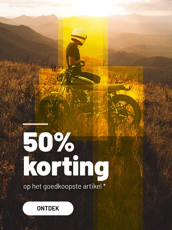 50% korting