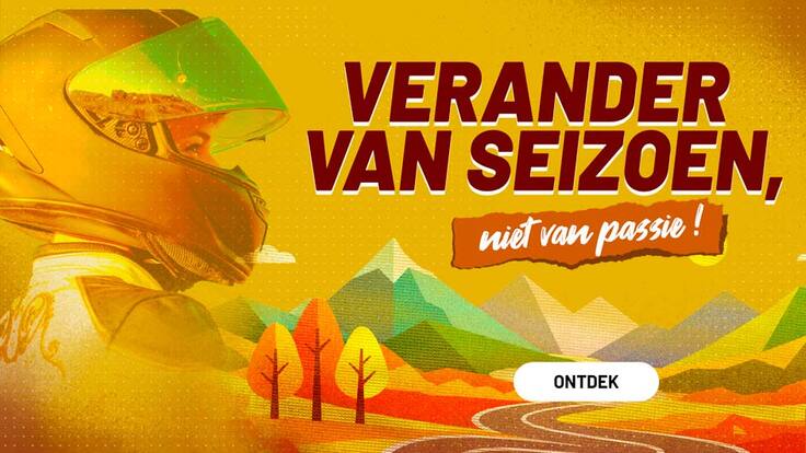 Wissel van seizoen, niet van passie.