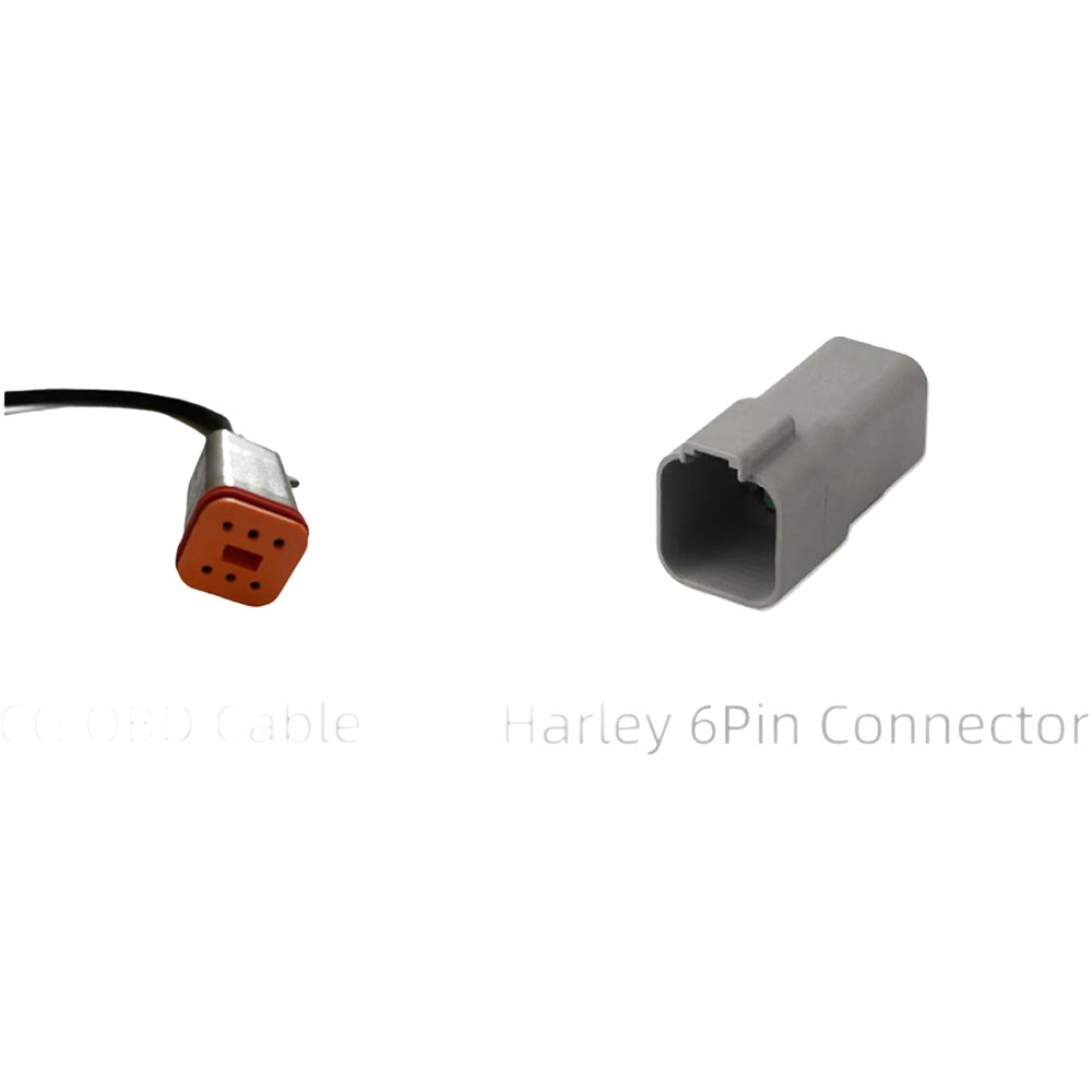 CG OBD - Harley Davidson 6-pins adapterkabel