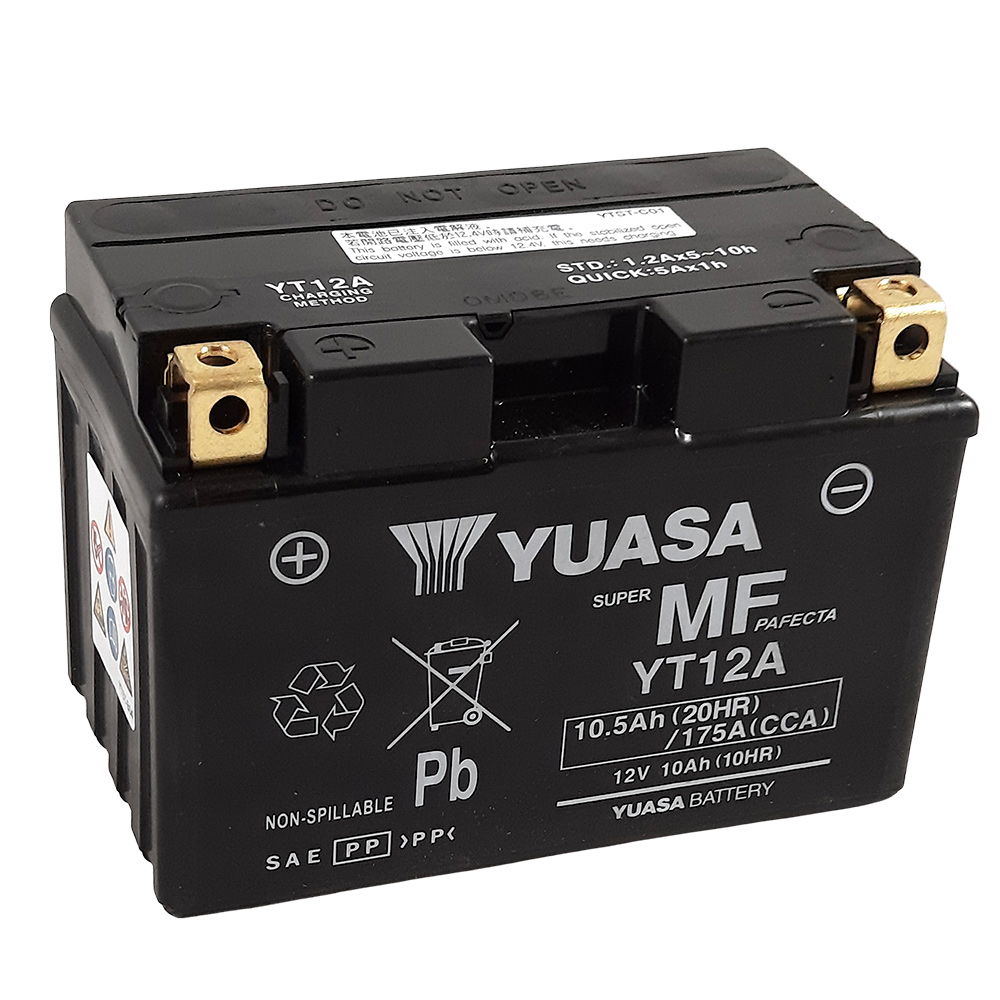 YT12A-BS SLA AGM-batterij
