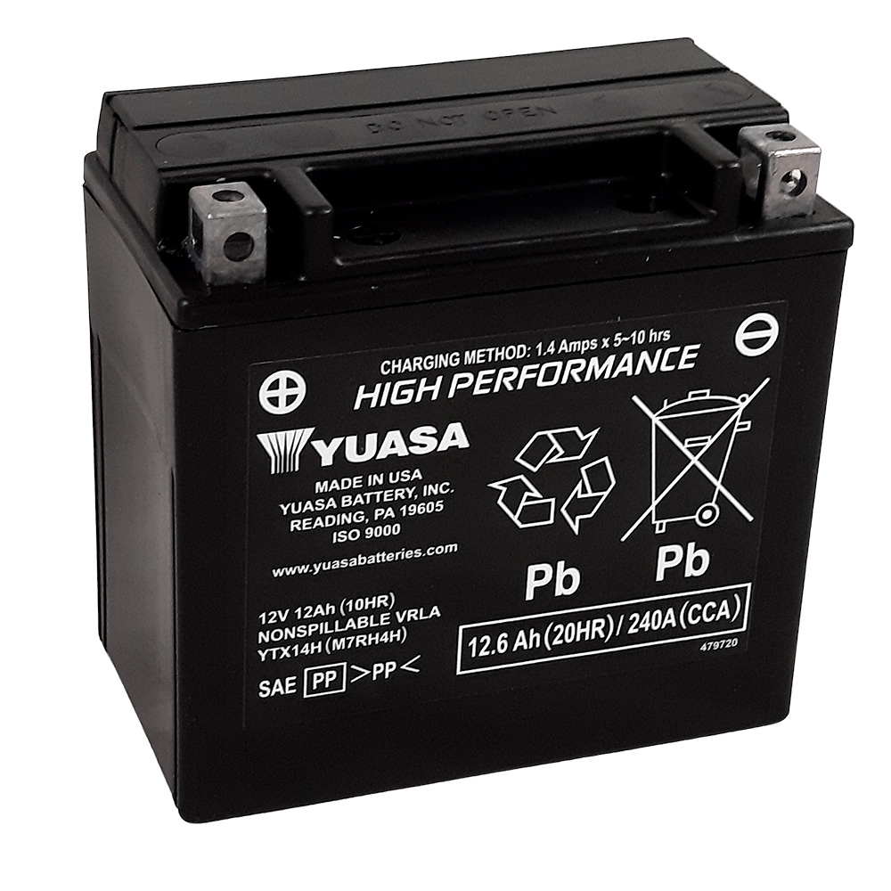YTX14H-BS SLA AGM-batterij