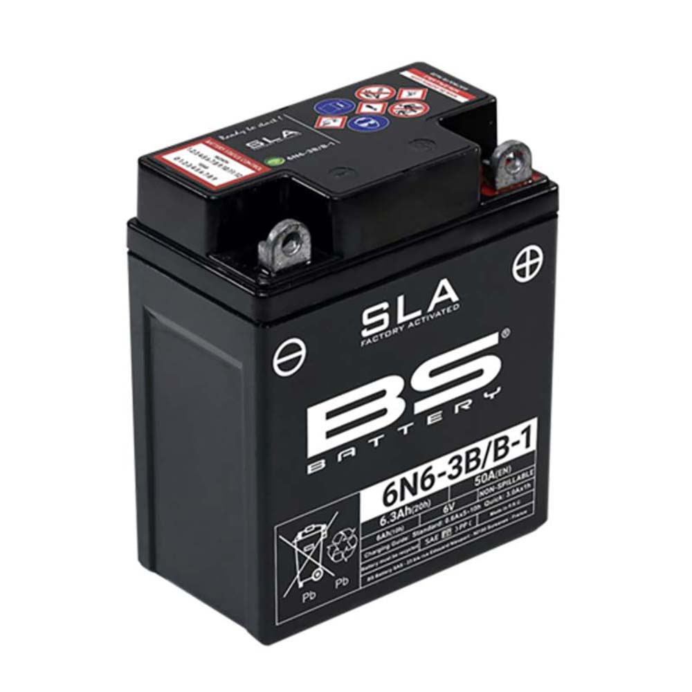 6N6-3B BS-1 SLA batterij