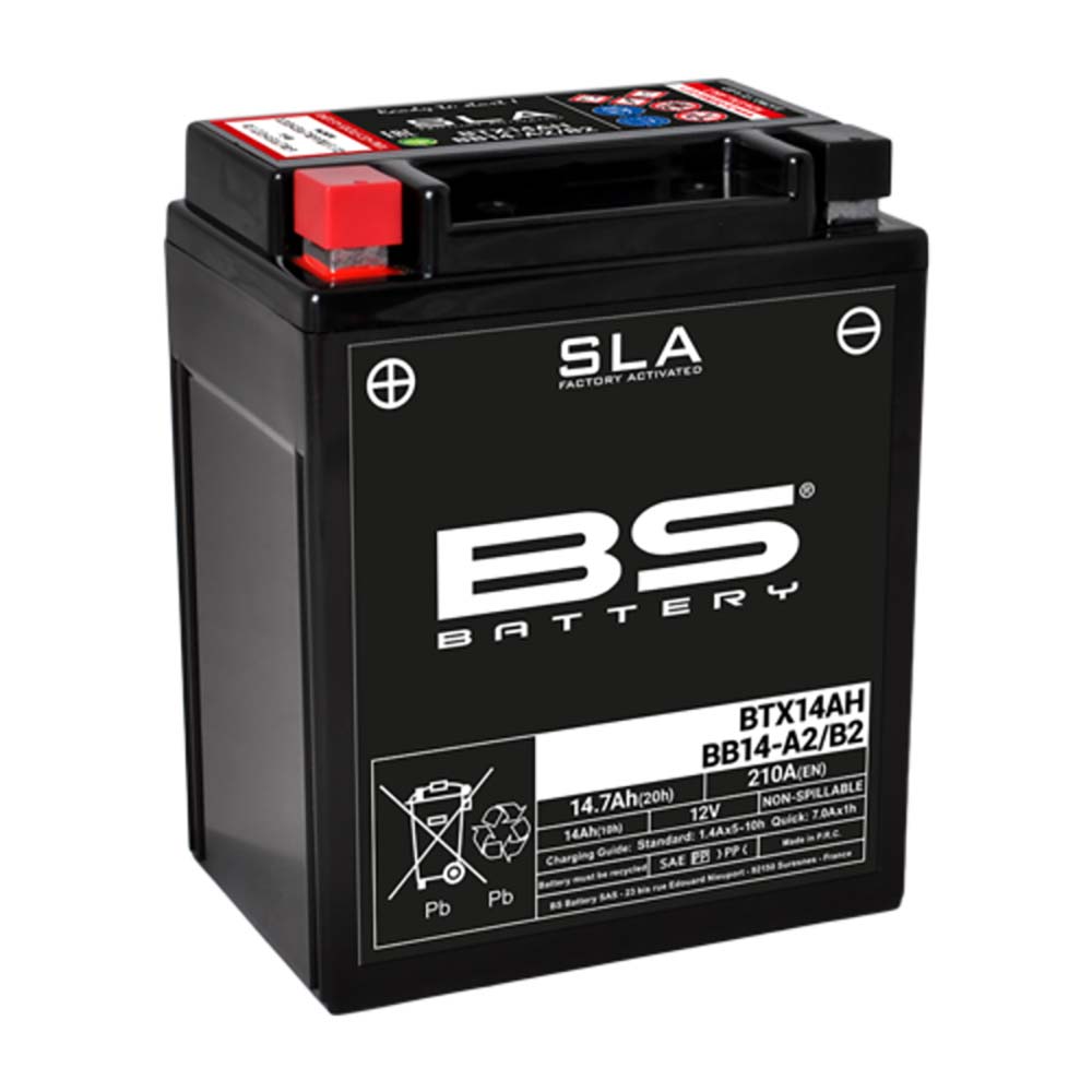 BTX14AH/BB14-A2/B2 SLA-batterij