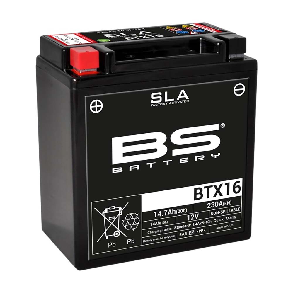 BTX16 SLA batterij