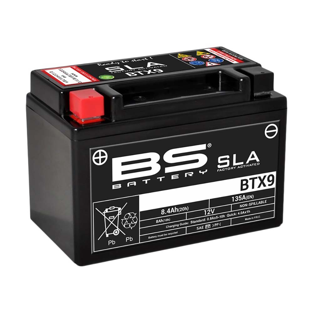 BTX9 SLA-batterij