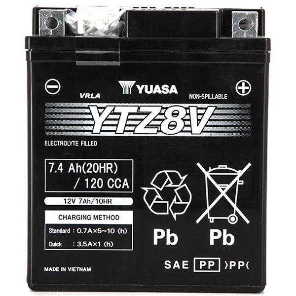 YTZ8-V SLA AGM-batterij