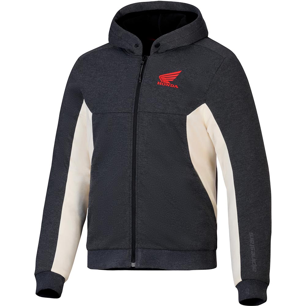 Chrome V3 Sport Honda hoodie met rits