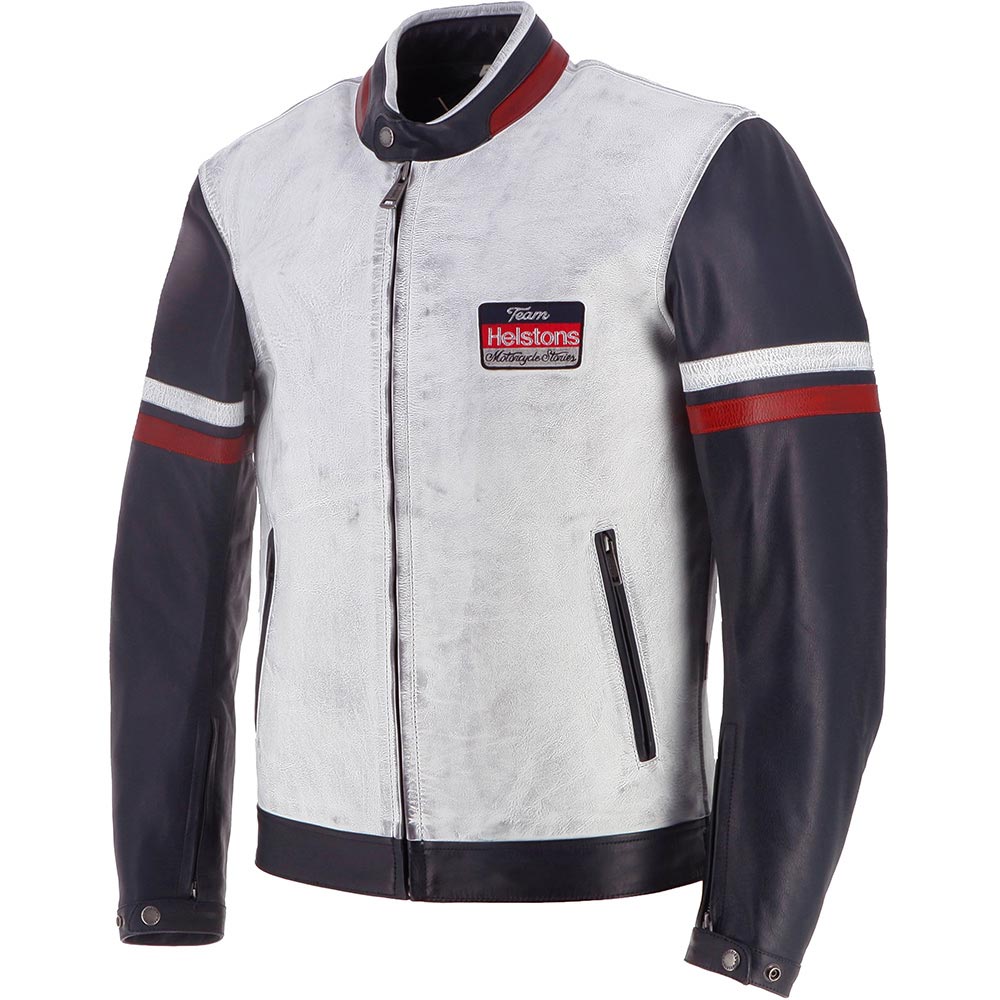 V-Serie Leren Rag Jacket