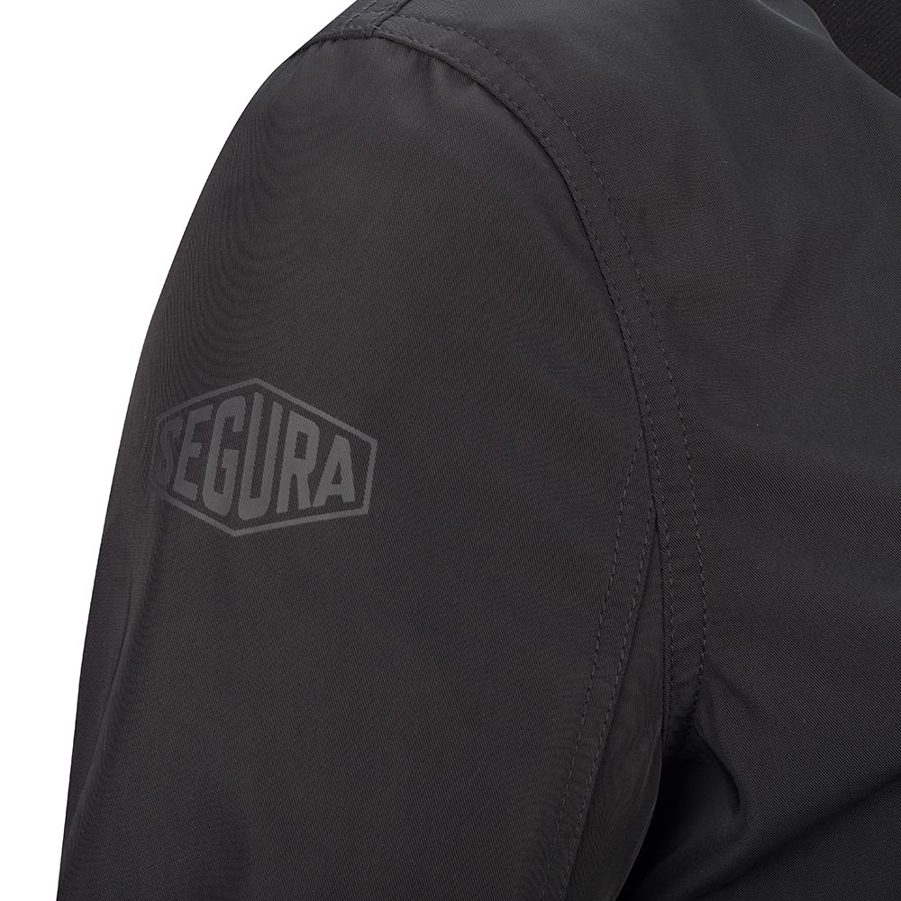 Damesjas van fluweel met rits