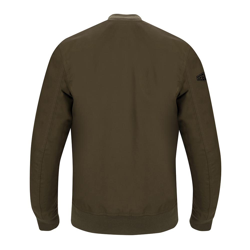 Fluwelen jas met rits