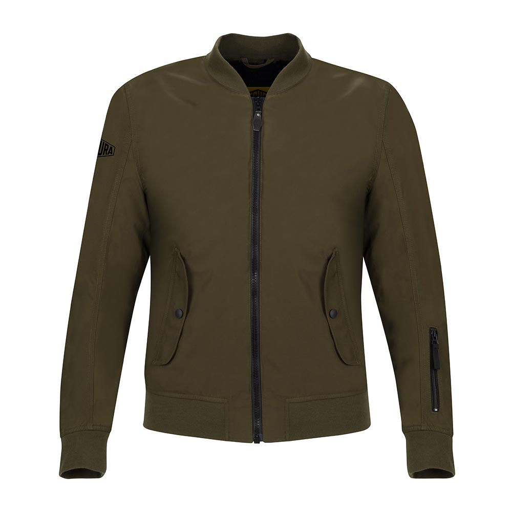 Fluwelen jas met rits