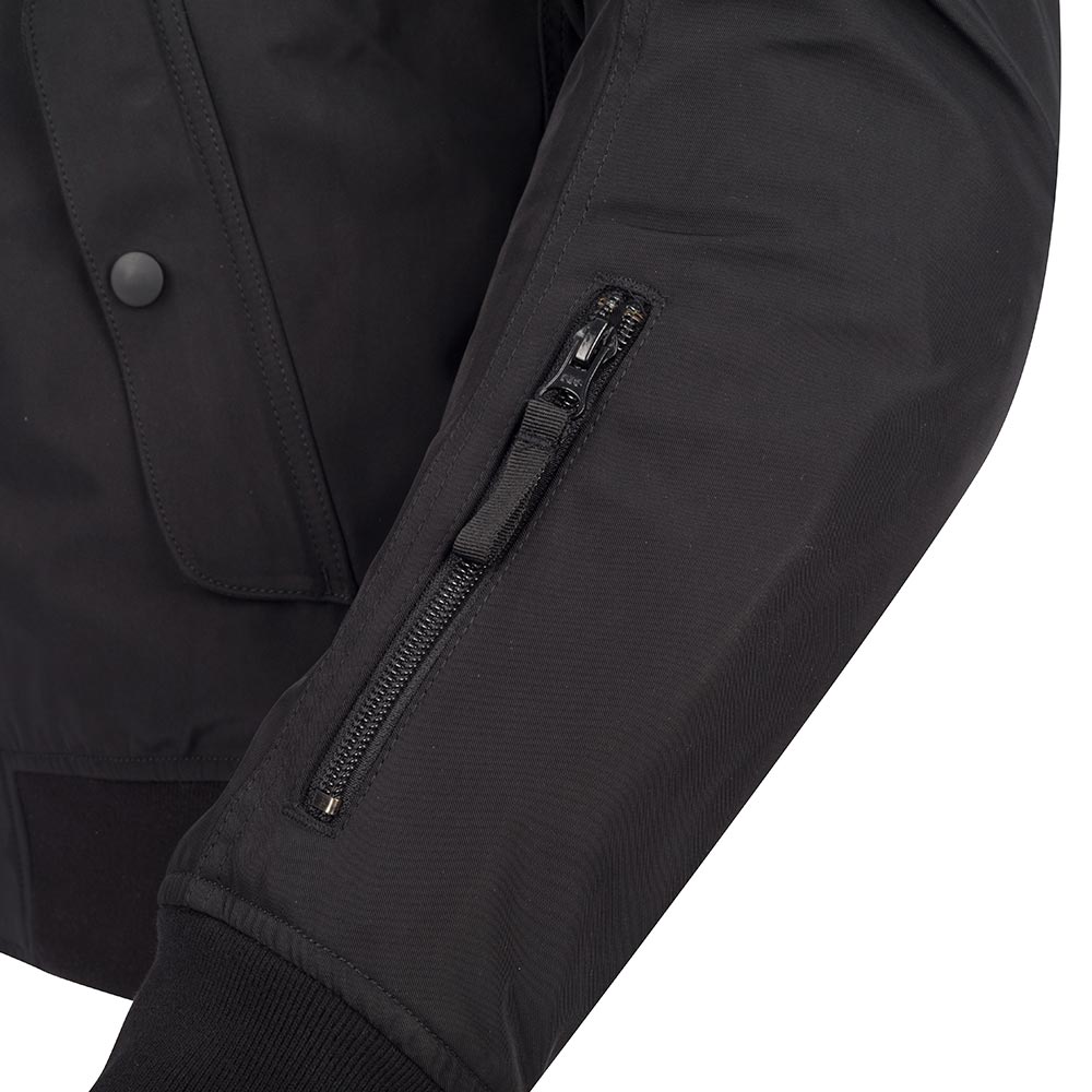 Fluwelen jas met rits