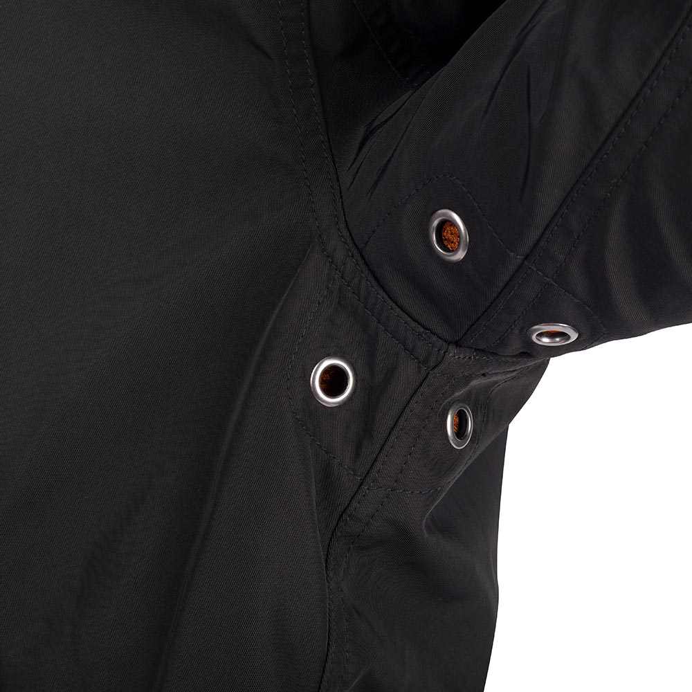 Fluwelen jas met rits