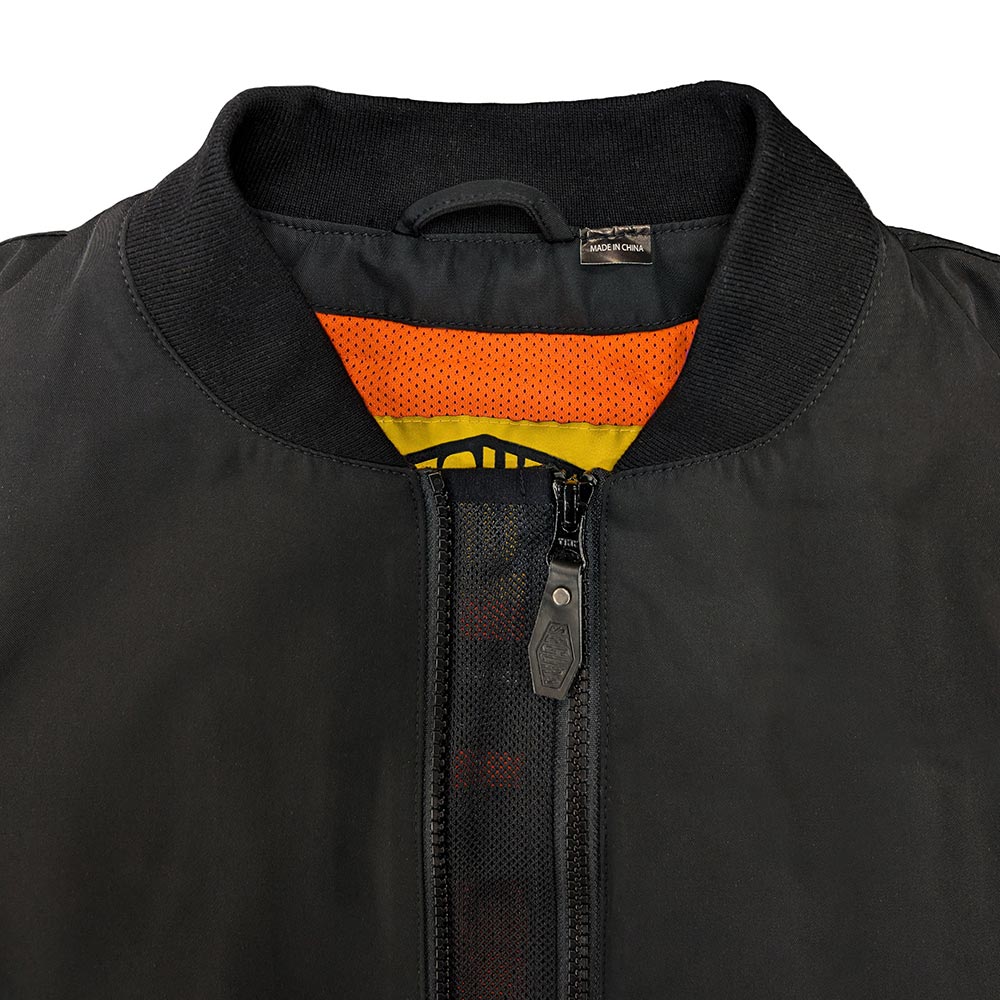 Fluwelen jas met rits