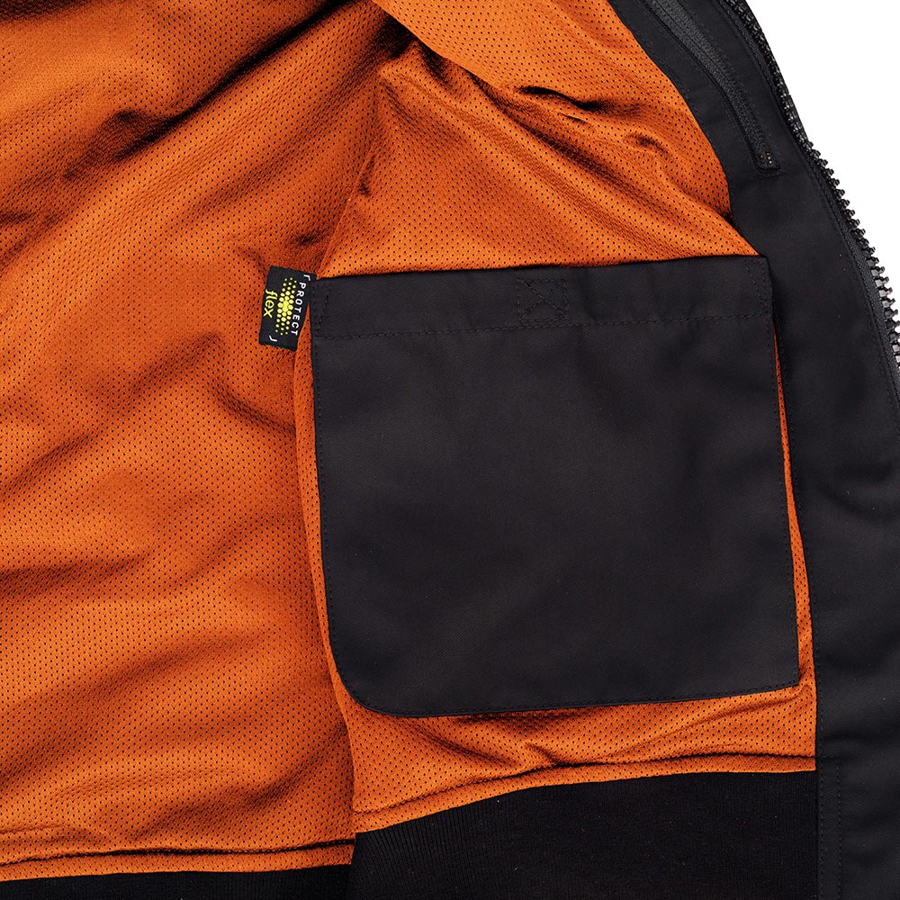 Fluwelen jas met rits