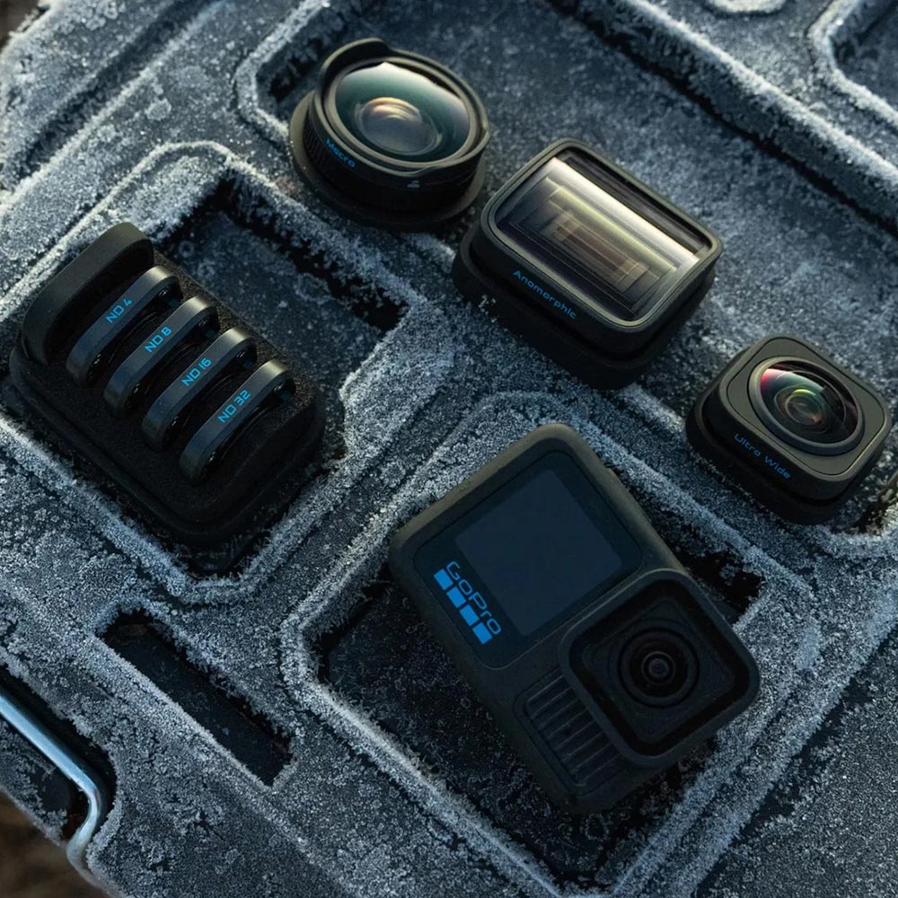 Hero13 zwart HB-serie lens collectie camera