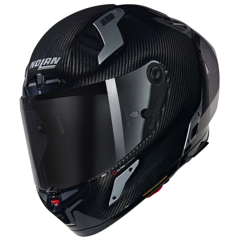 X-804 RS Ultra Carbon Argento helm