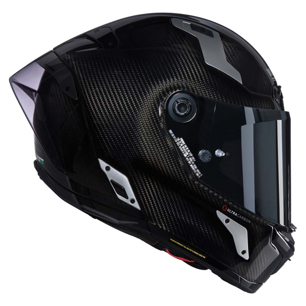 X-804 RS Ultra Carbon Argento helm