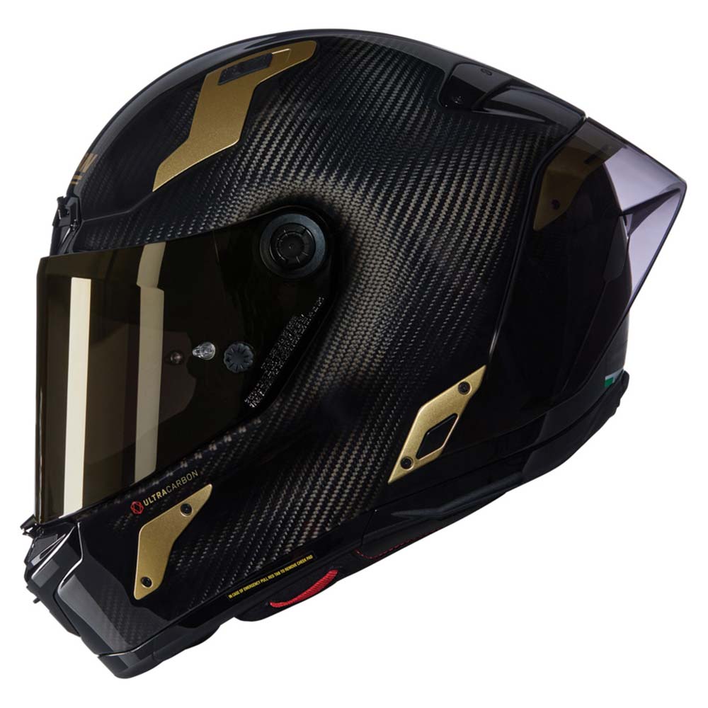 X-804 RS Ultra Carbon Aureo helm