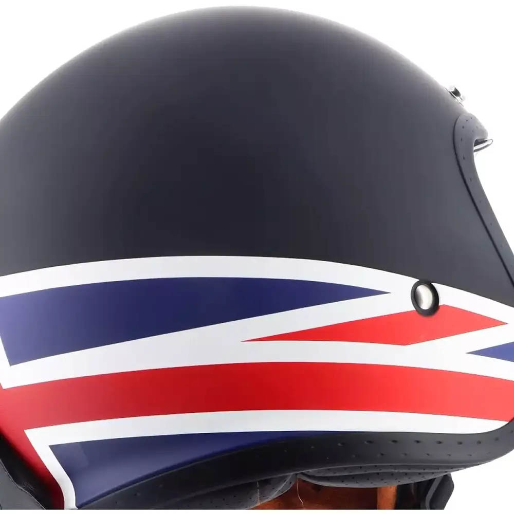 Helm met Union Jack