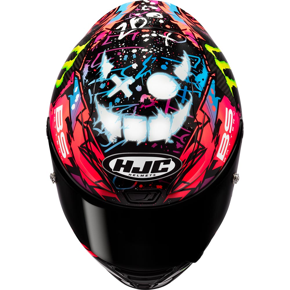 RPHA 1 V2 Carbon Funky Diablo-helm