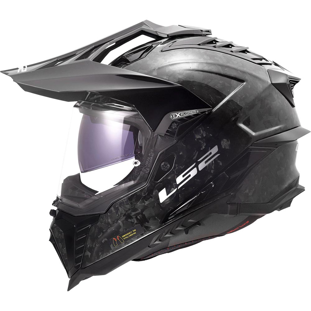 MX701 Explorer Carbon gesmede helm
