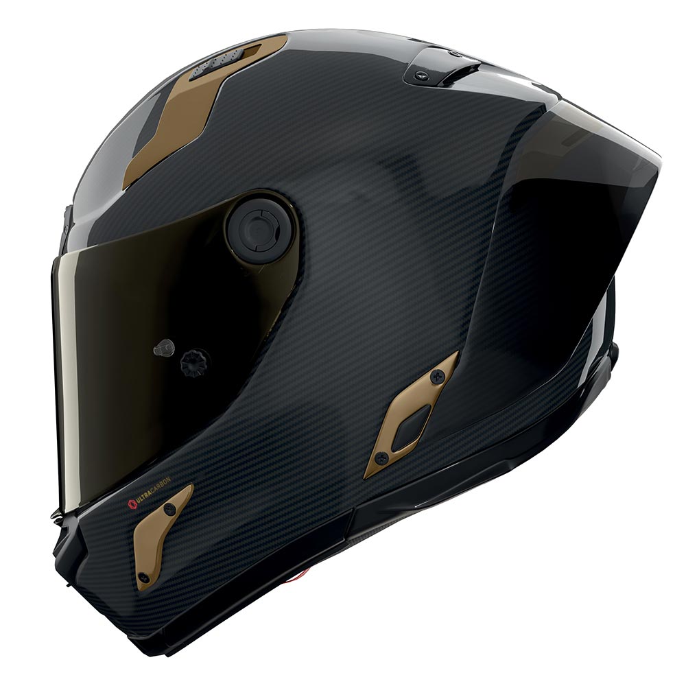 X-804 RS Ultra Carbon Aureo helm