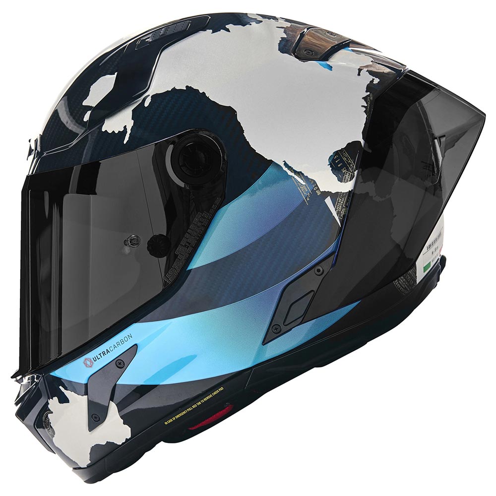 X-804 RS Ultra-Carbon Replica Checa 30th Anniversary-helm