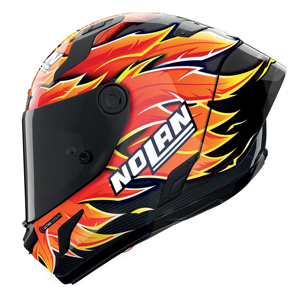 X-804 RS Ultra-Carbon Replica Iannone Helm