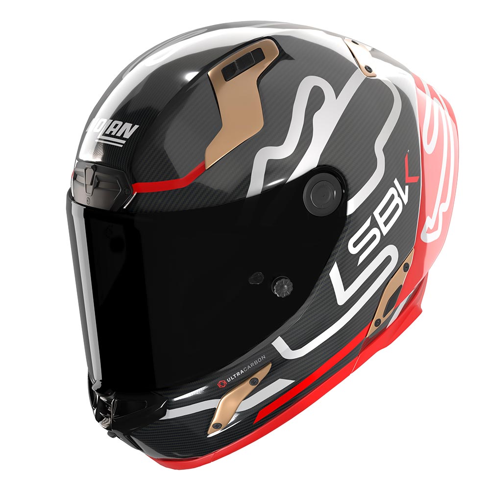 X-804 RS Ultra Carbon SBK helm