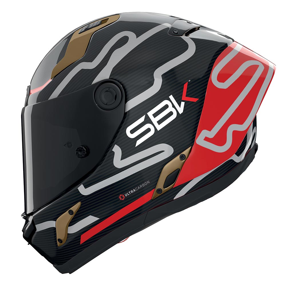 X-804 RS Ultra Carbon SBK helm