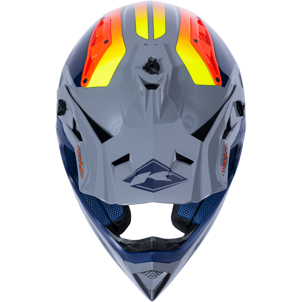 Titanium grafische helm