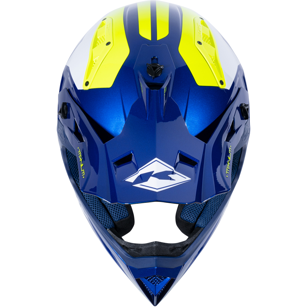 Titanium grafische helm