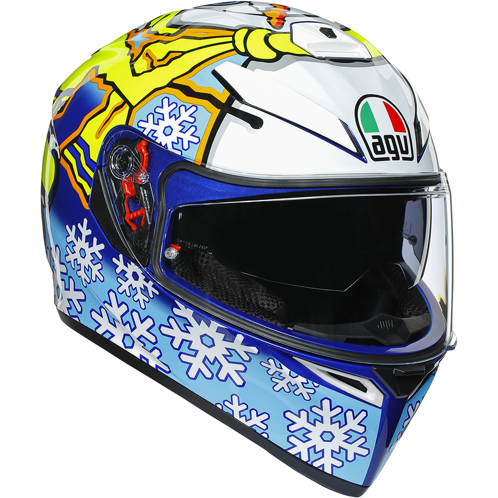 Fantasie oosten bijtend K3 SV Rossi Winter Test 2016-helm AGV motor: Dafy-Moto, Integraalhelm van  motor