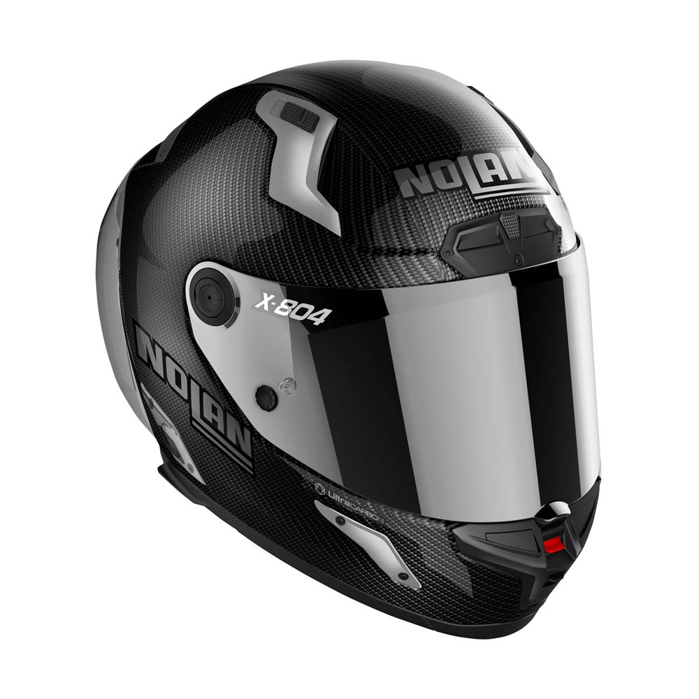 X-804 RS Ultra Carbon Silver Edition helm