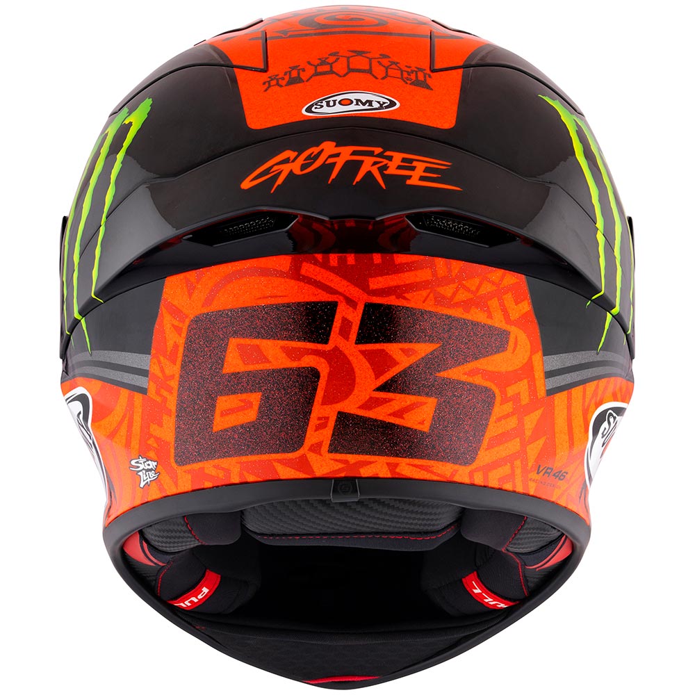 S1-XR GP Bagnaia Monster Replica Helm