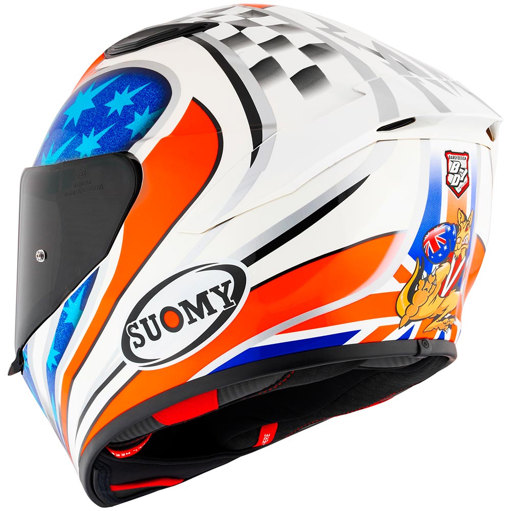 Track-1 Troy Bayliss Replica 2002 helm