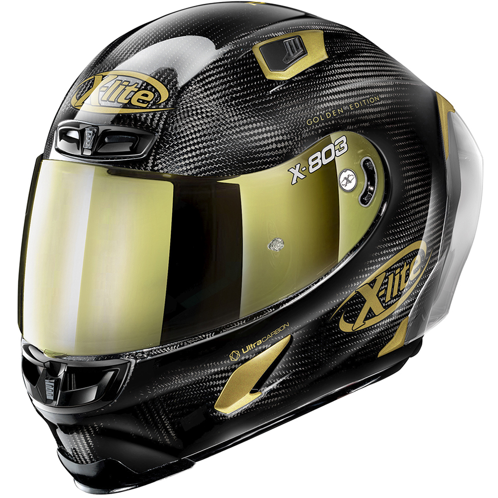 X-803 RS Carbon Golden Edition-helm