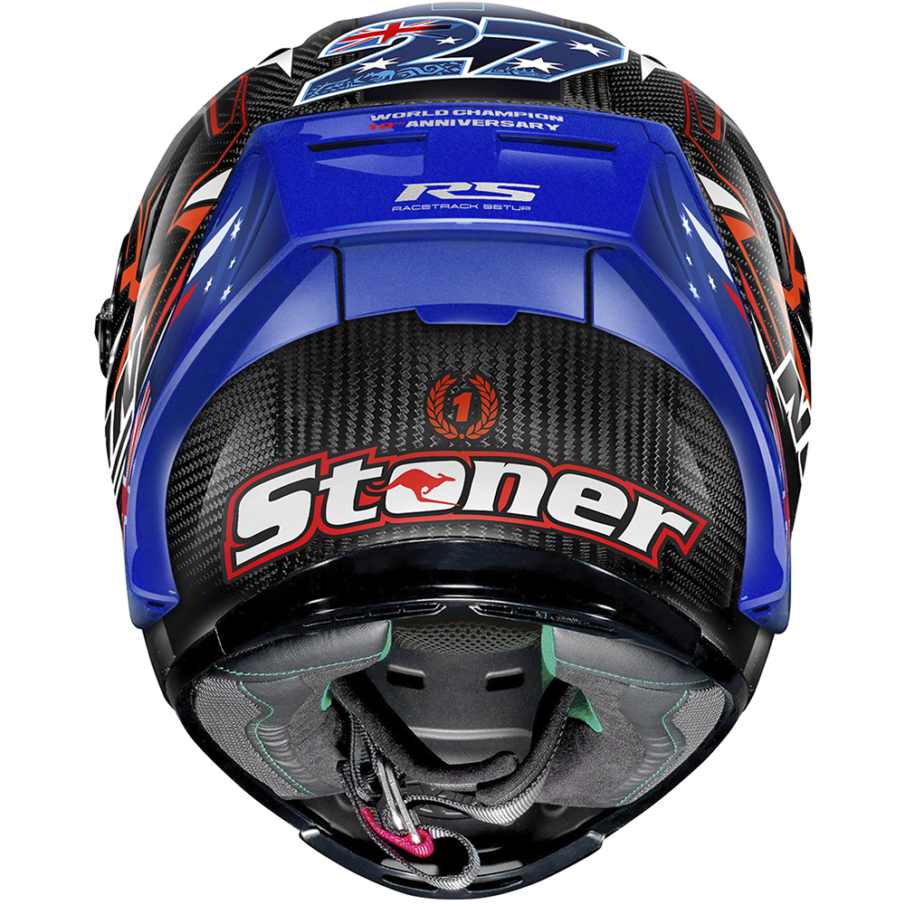 X-803 RS Ultra Carbon replica Casey Stoner 10-jarig jubileumheadset