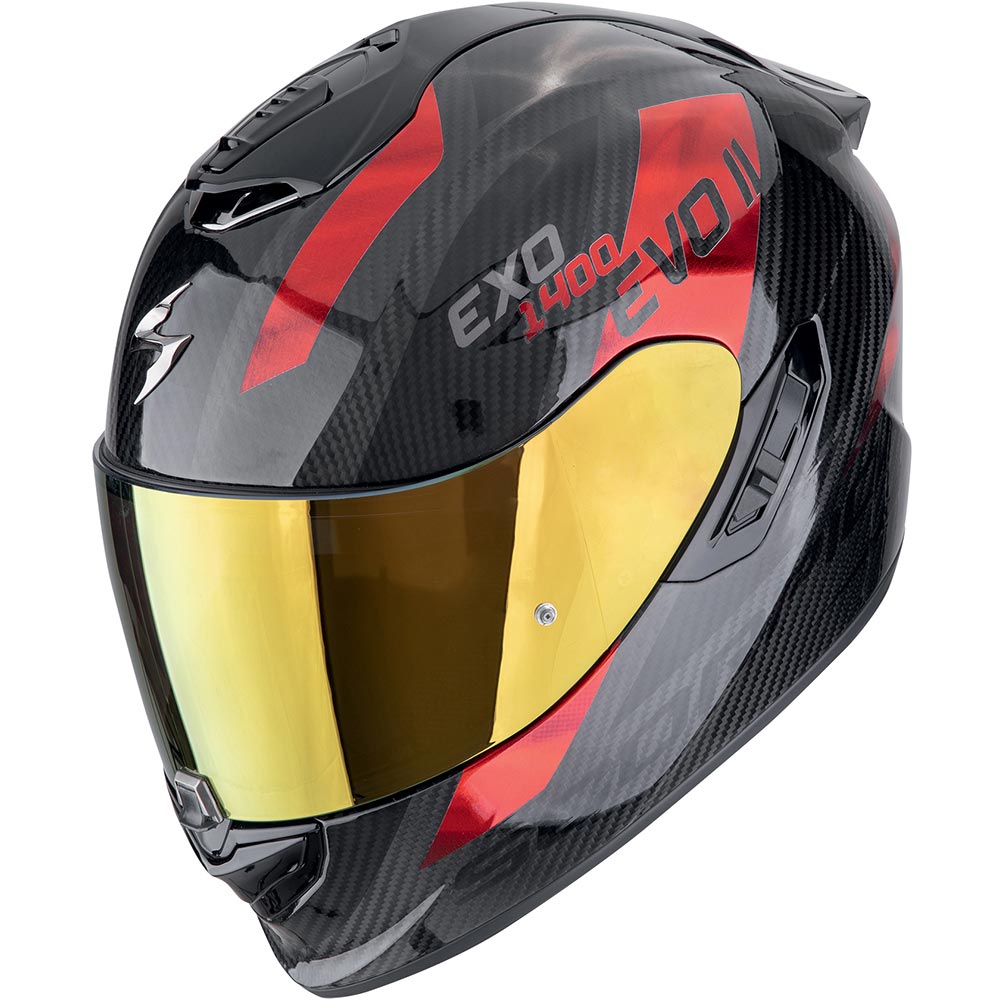 Exo-1400 Evo II Koolstof Helm met Luchtpatroon