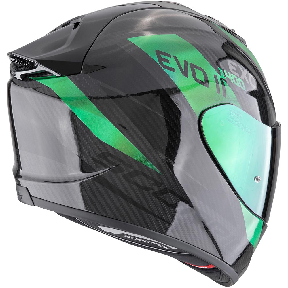 Exo-1400 Evo II Koolstof Helm met Luchtpatroon