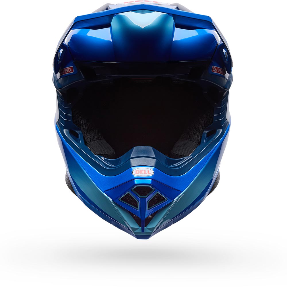 Moto-10 Bolvormige Tomac Replica Helm