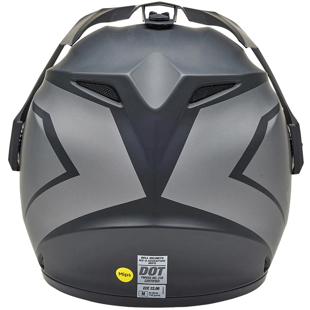 MX-9 ADV MIPS® Zwarteout Helm