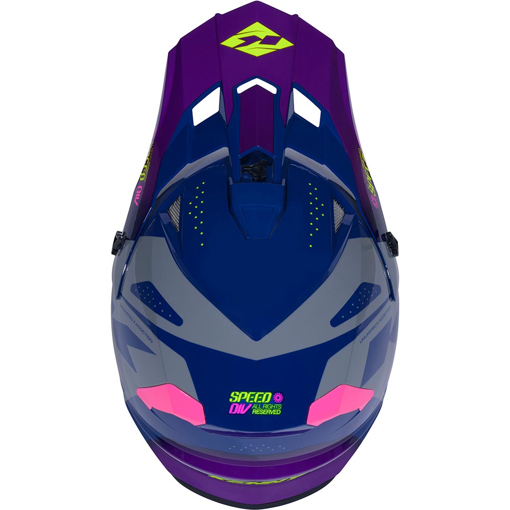 Track Kid Graphic Speed kinderhelm