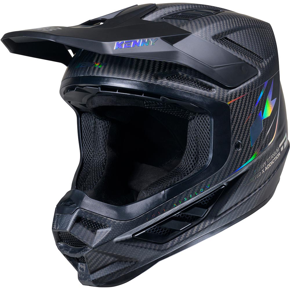 Titanium Koolstof Holografische helm