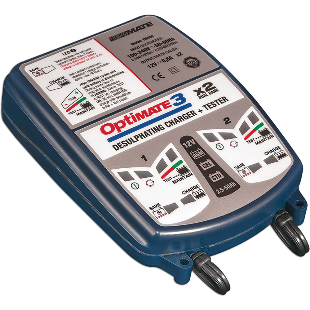 Optimate 3 TM450-batterijlader