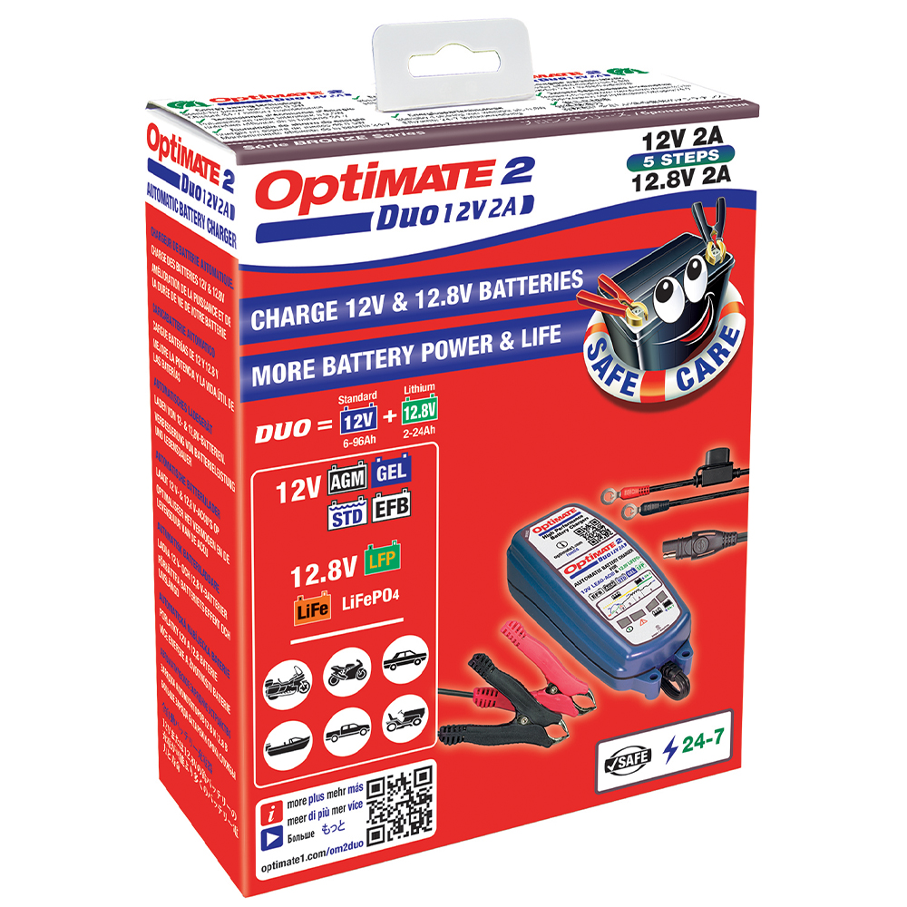 Optimate 2 TM550-batterijlader