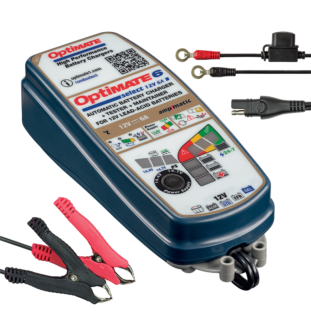 Optimate 6 Select TM370-batterijlader