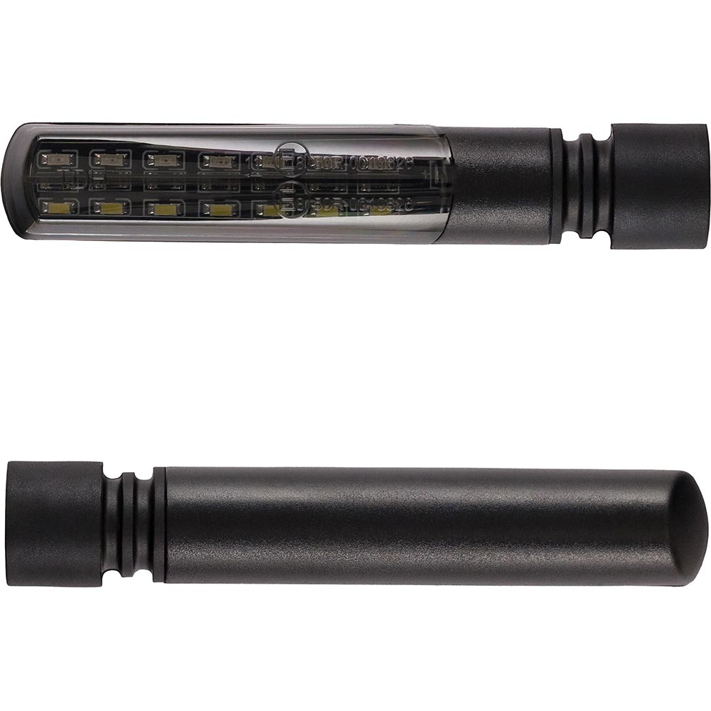 Sequentiële LED-curve-indicatoren vooraan