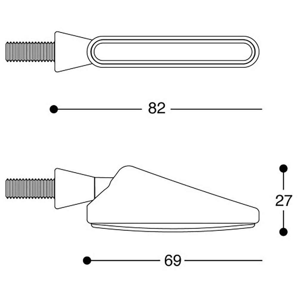 SQB-LED basis sequentiële richtingaanwijzers